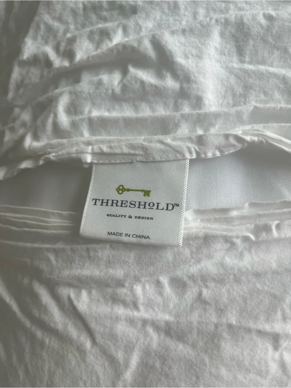 Threshold White Matelassé Cotton Comforter Set